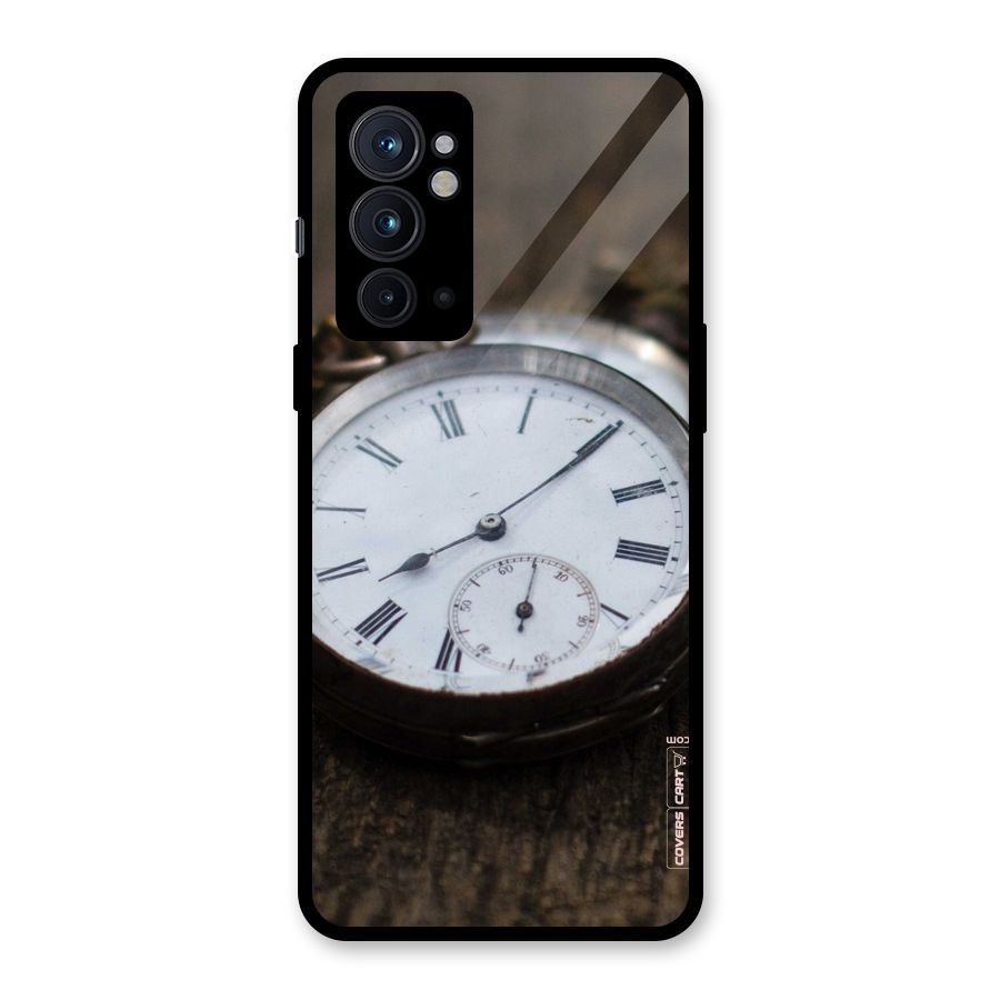 Vintage Clock Glass Back Case for OnePlus 9RT 5G