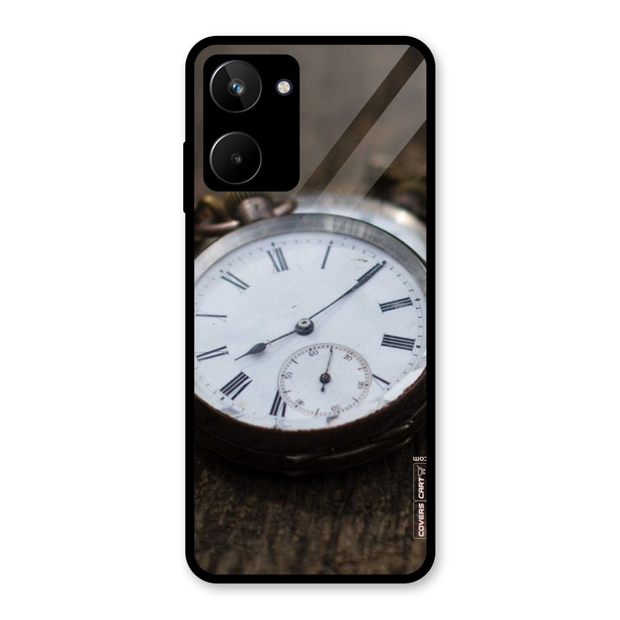 Vintage Clock Glass Back Case for Realme 10