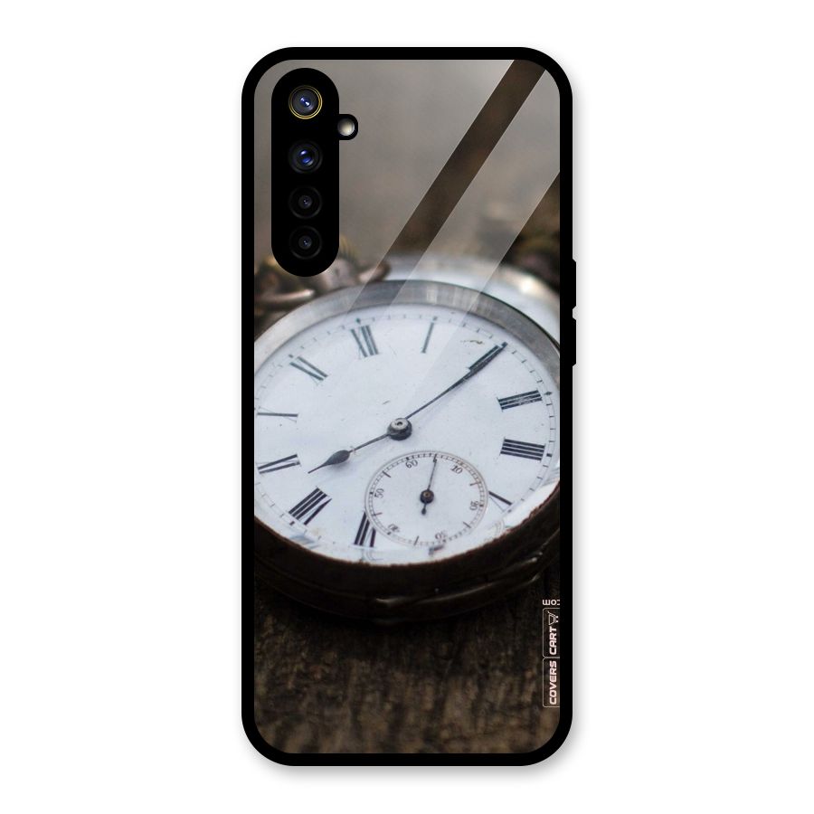 Vintage Clock Glass Back Case for Realme 6i