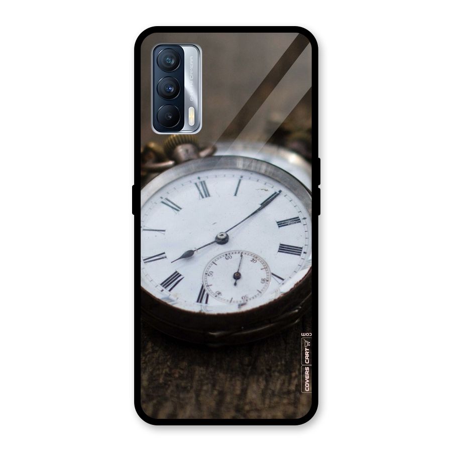 Vintage Clock Glass Back Case for Realme X7
