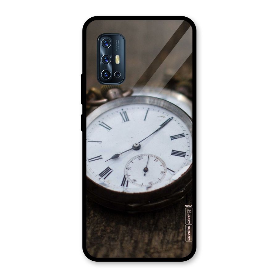 Vintage Clock Glass Back Case for Vivo V17