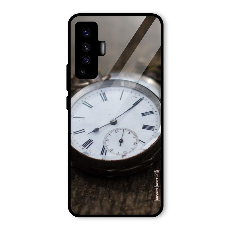 Vintage Clock Glass Back Case for Vivo X50