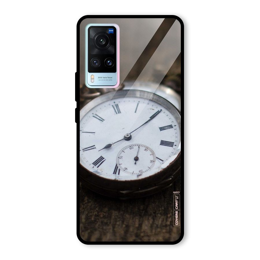 Vintage Clock Glass Back Case for Vivo X60