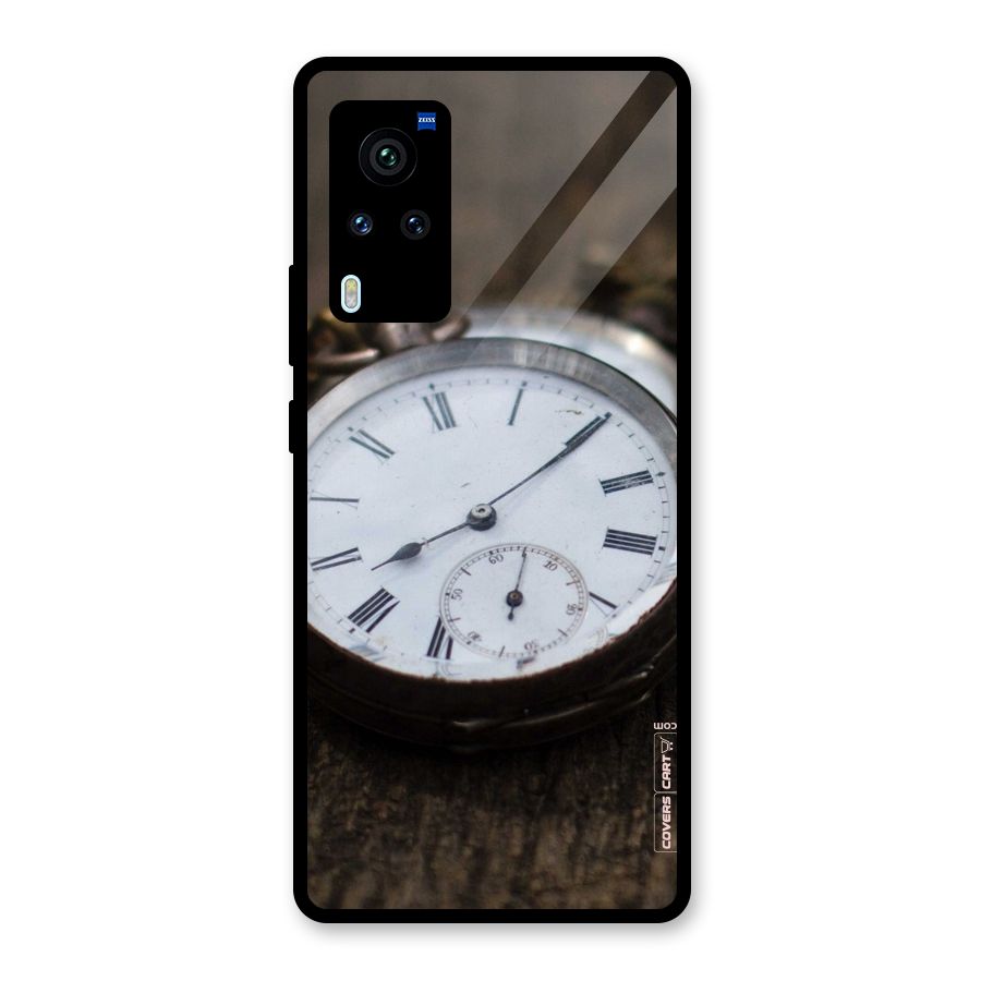 Vintage Clock Glass Back Case for Vivo X60 Pro