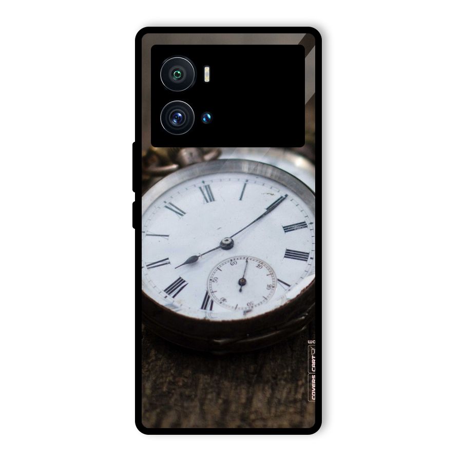 Vintage Clock Glass Back Case for Vivo iQOO 9 Pro