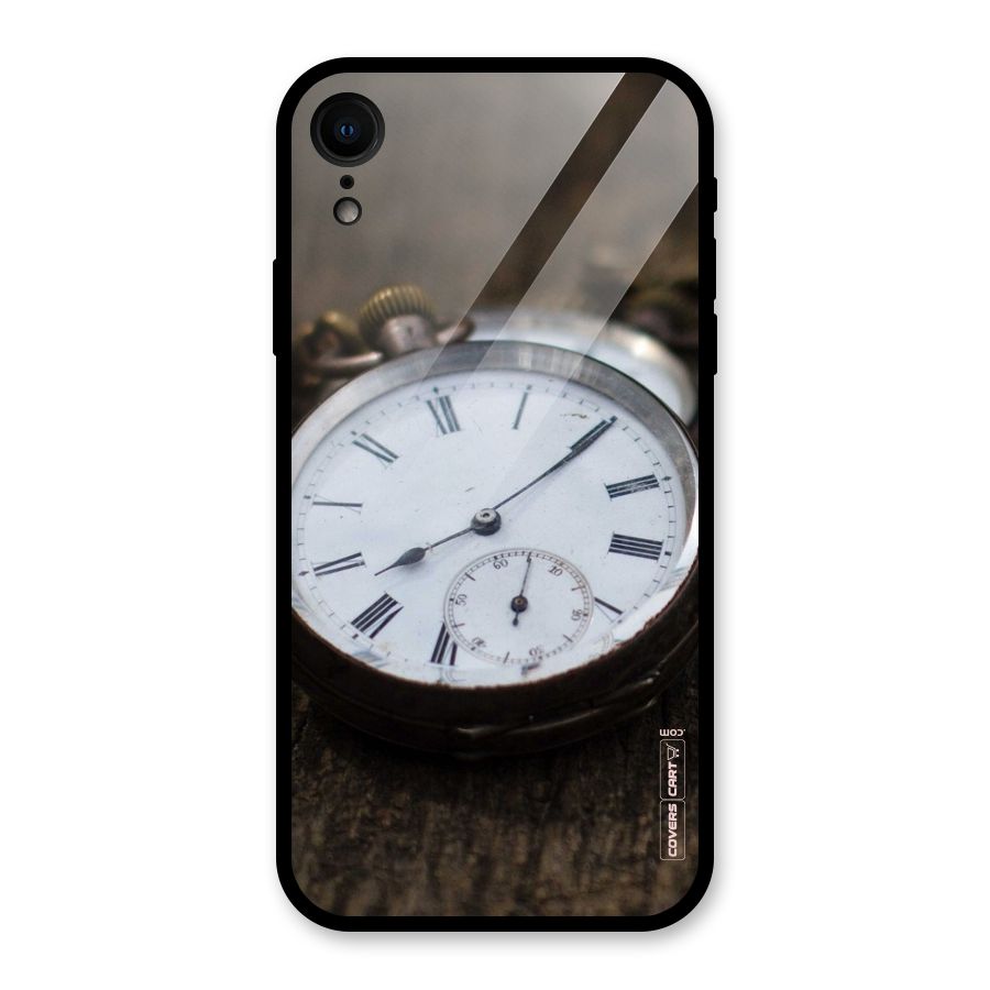 Vintage Clock Glass Back Case for XR