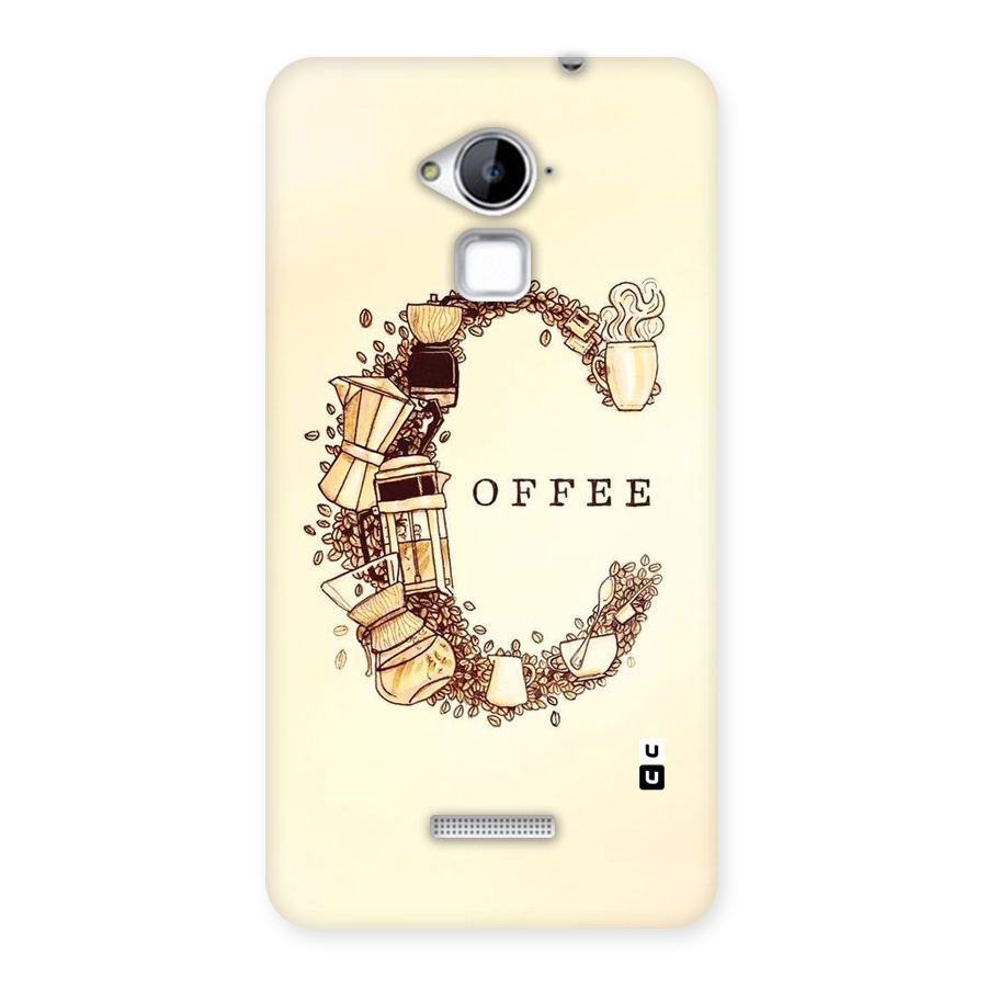 Vintage Coffee Back Case for Coolpad Note 3