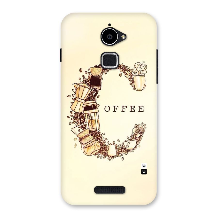 Vintage Coffee Back Case for Coolpad Note 3 Lite