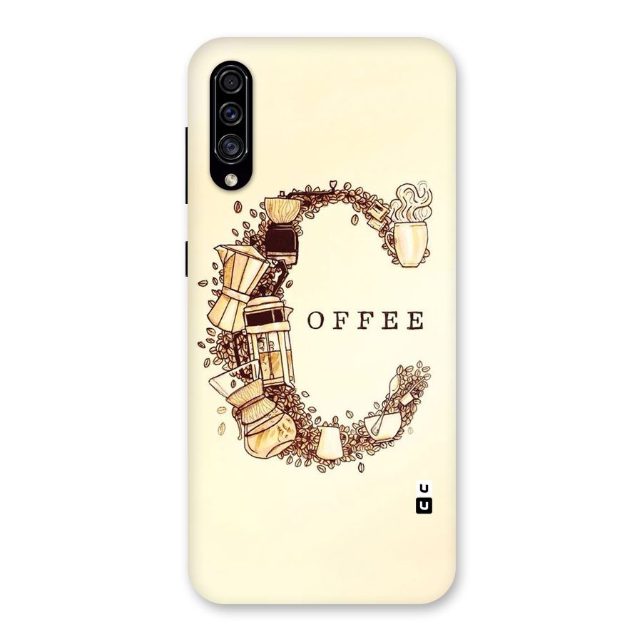 Vintage Coffee Back Case for Galaxy A30s