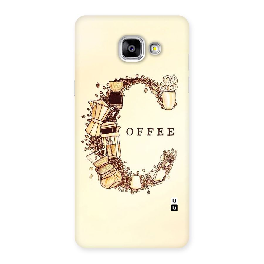 Vintage Coffee Back Case for Galaxy A5 2016