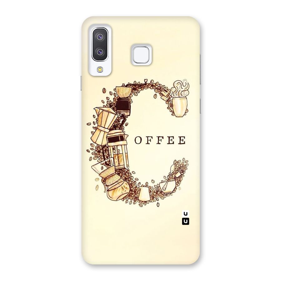 Vintage Coffee Back Case for Galaxy A8 Star
