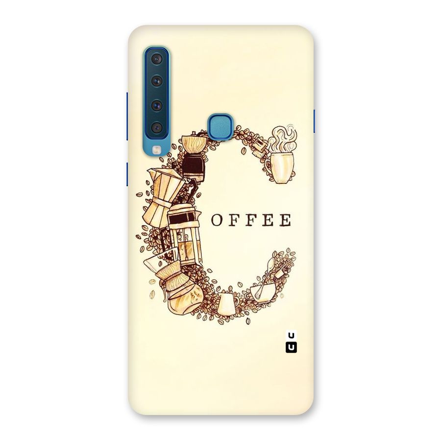 Vintage Coffee Back Case for Galaxy A9 (2018)