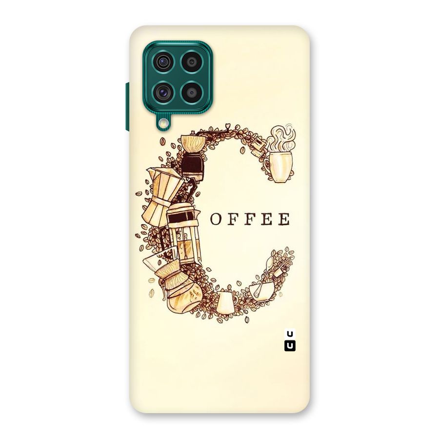 Vintage Coffee Back Case for Galaxy F62