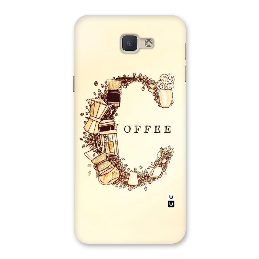 Vintage Coffee Back Case for Galaxy J5 Prime