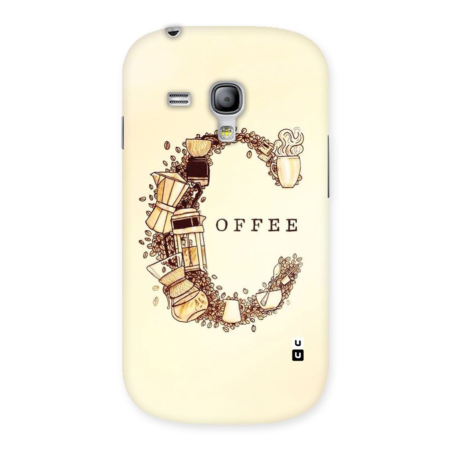 Vintage Coffee Back Case for Galaxy S3 Mini