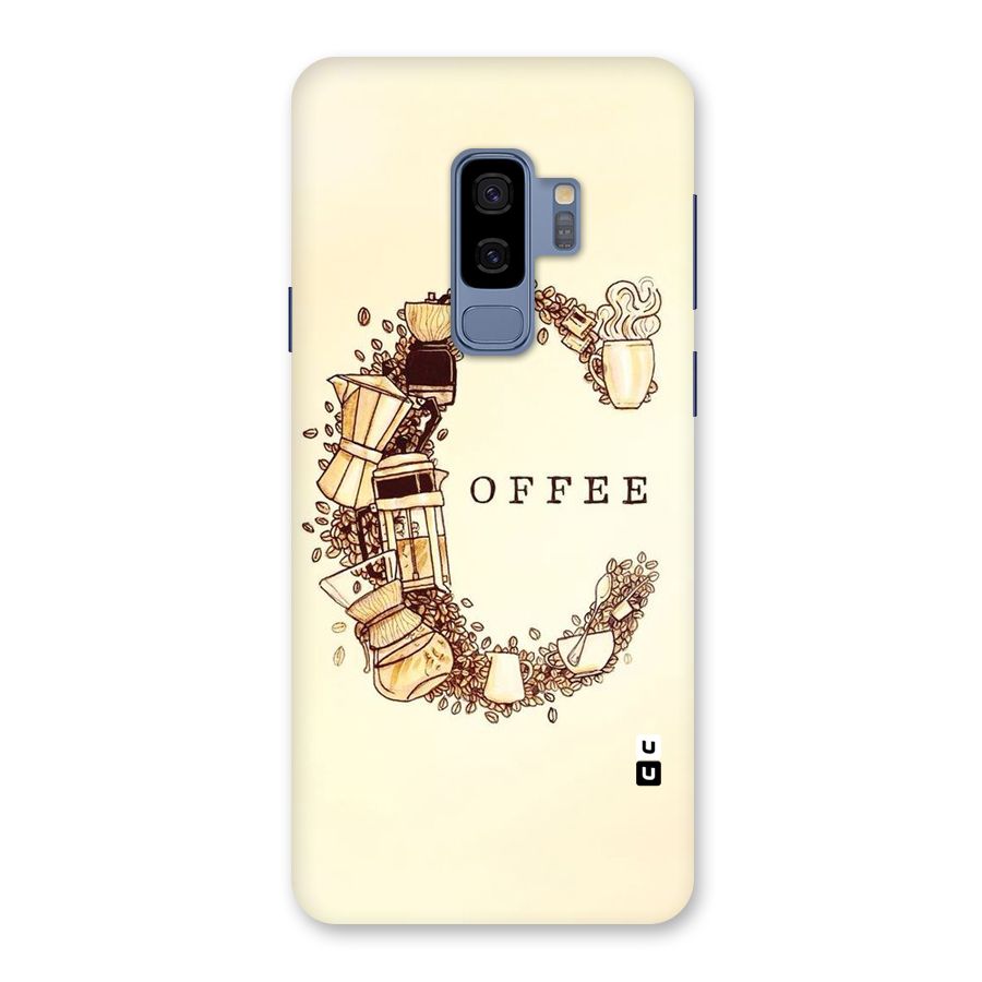 Vintage Coffee Back Case for Galaxy S9 Plus
