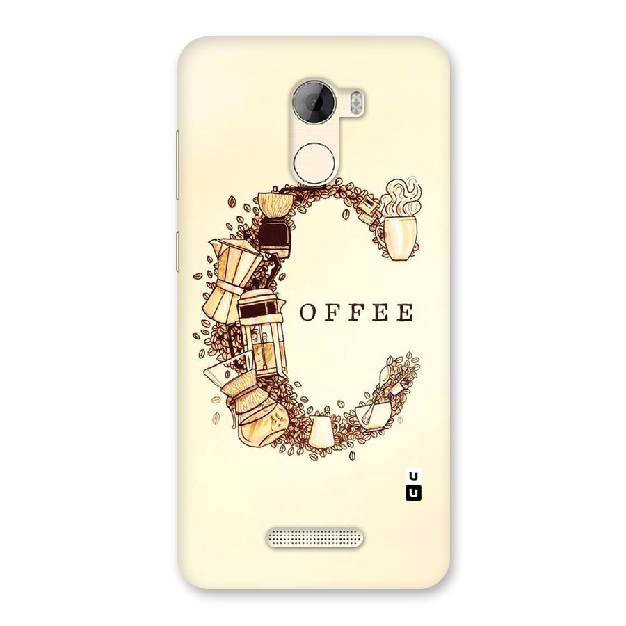 Vintage Coffee Back Case for Gionee A1 LIte