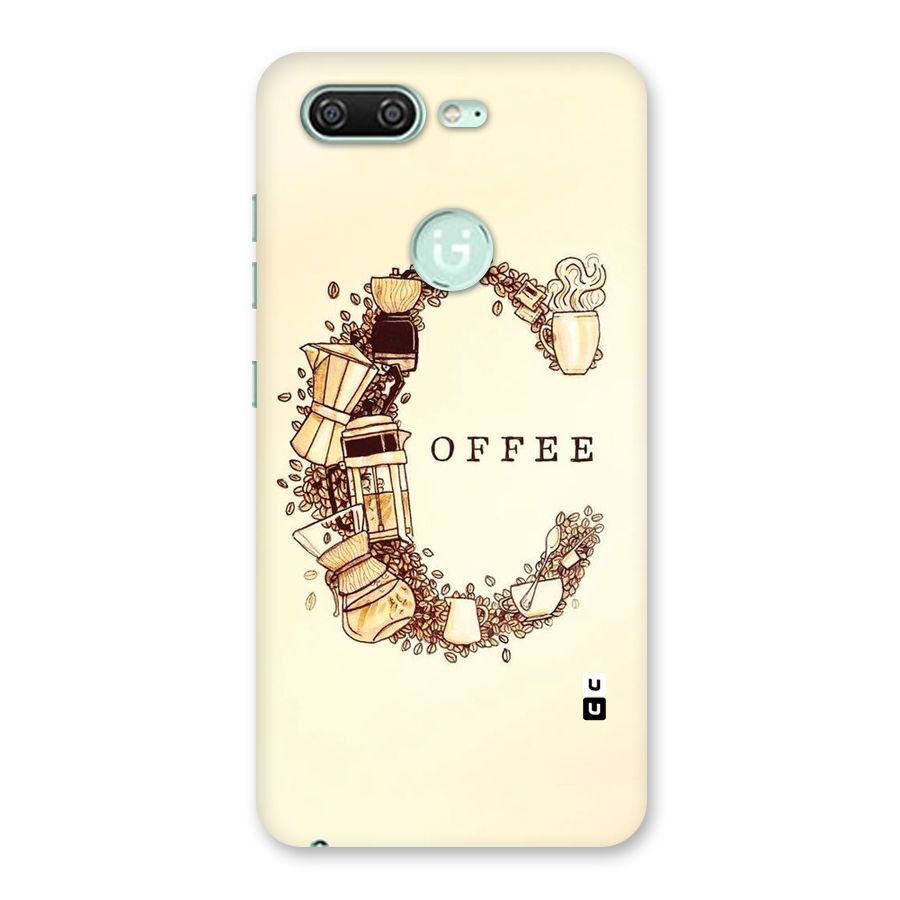 Vintage Coffee Back Case for Gionee S10