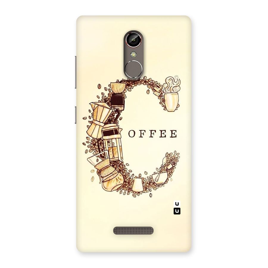 Vintage Coffee Back Case for Gionee S6s