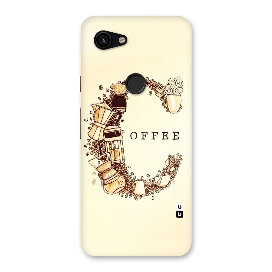 Vintage Coffee Back Case for Google Pixel 3a