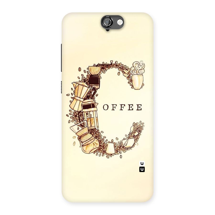 Vintage Coffee Back Case for HTC One A9