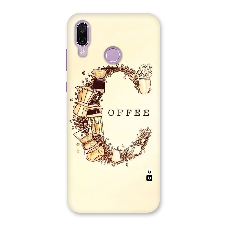 Vintage Coffee Back Case for Honor Play