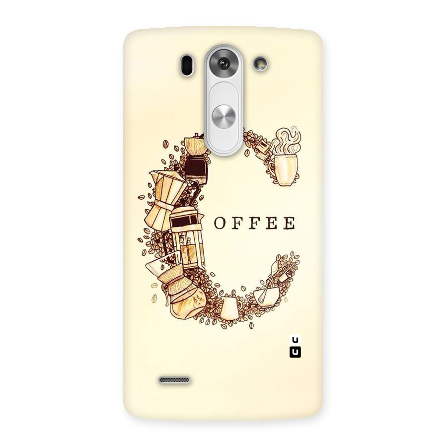 Vintage Coffee Back Case for LG G3 Beat