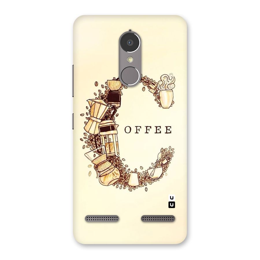 Vintage Coffee Back Case for Lenovo K6 Power
