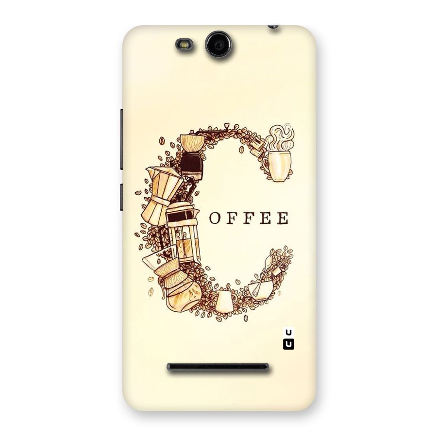 Vintage Coffee Back Case for Micromax Canvas Juice 3 Q392