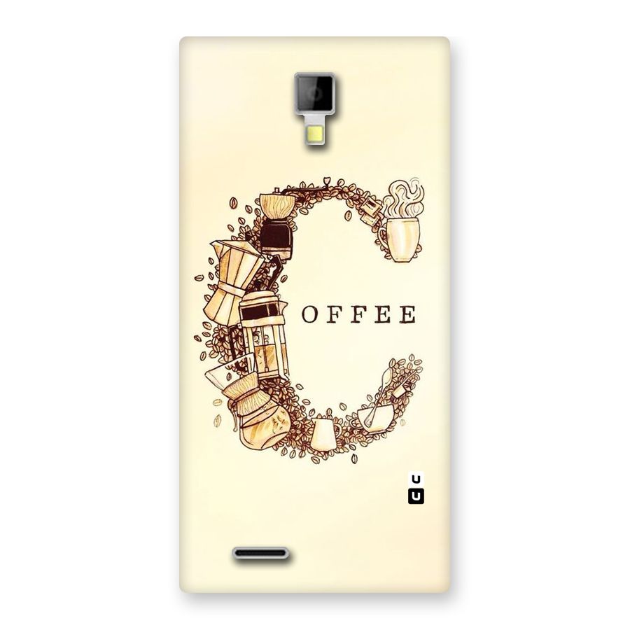 Vintage Coffee Back Case for Micromax Canvas Xpress A99
