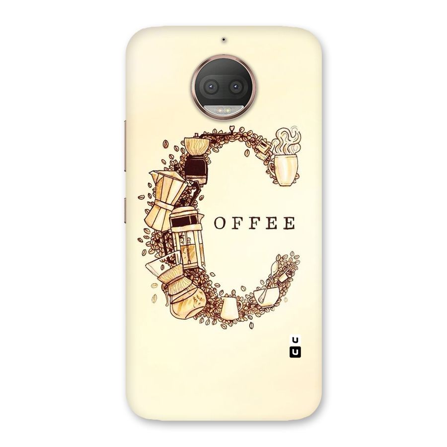 Vintage Coffee Back Case for Moto G5s Plus