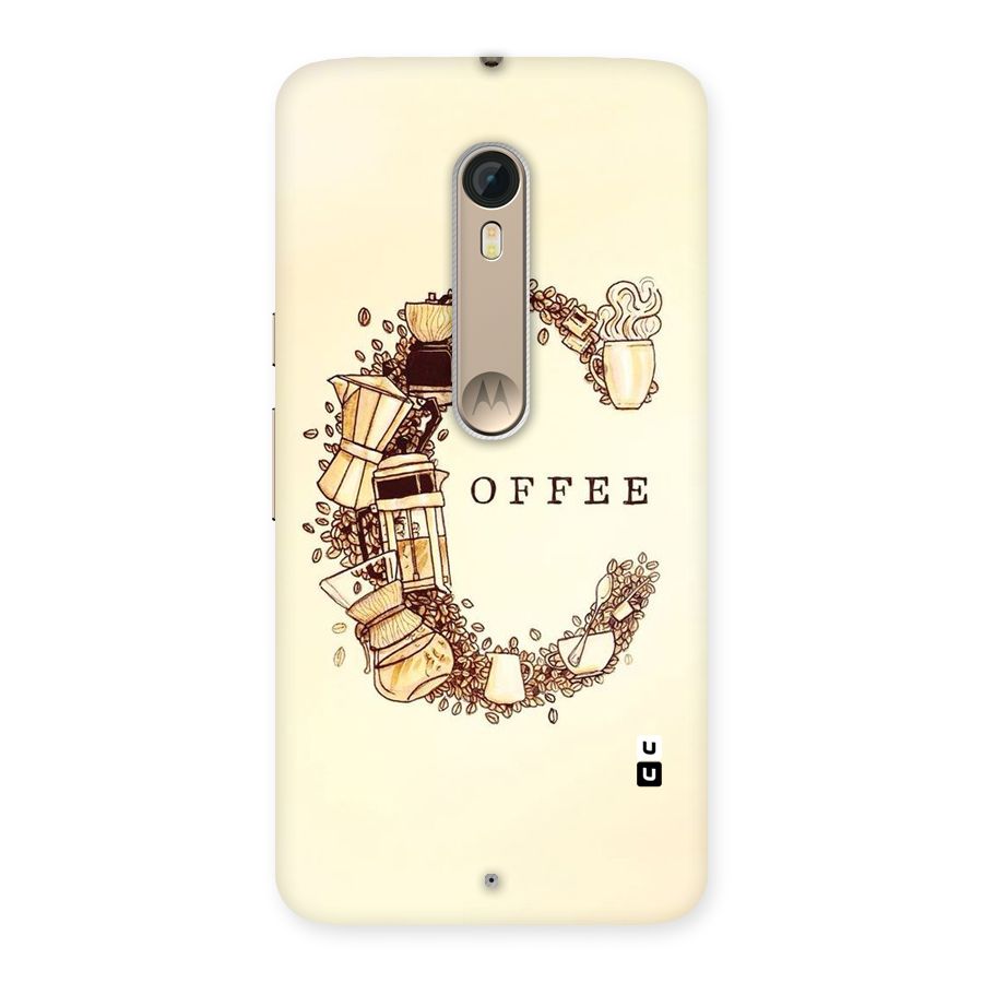 Vintage Coffee Back Case for Motorola Moto X Style