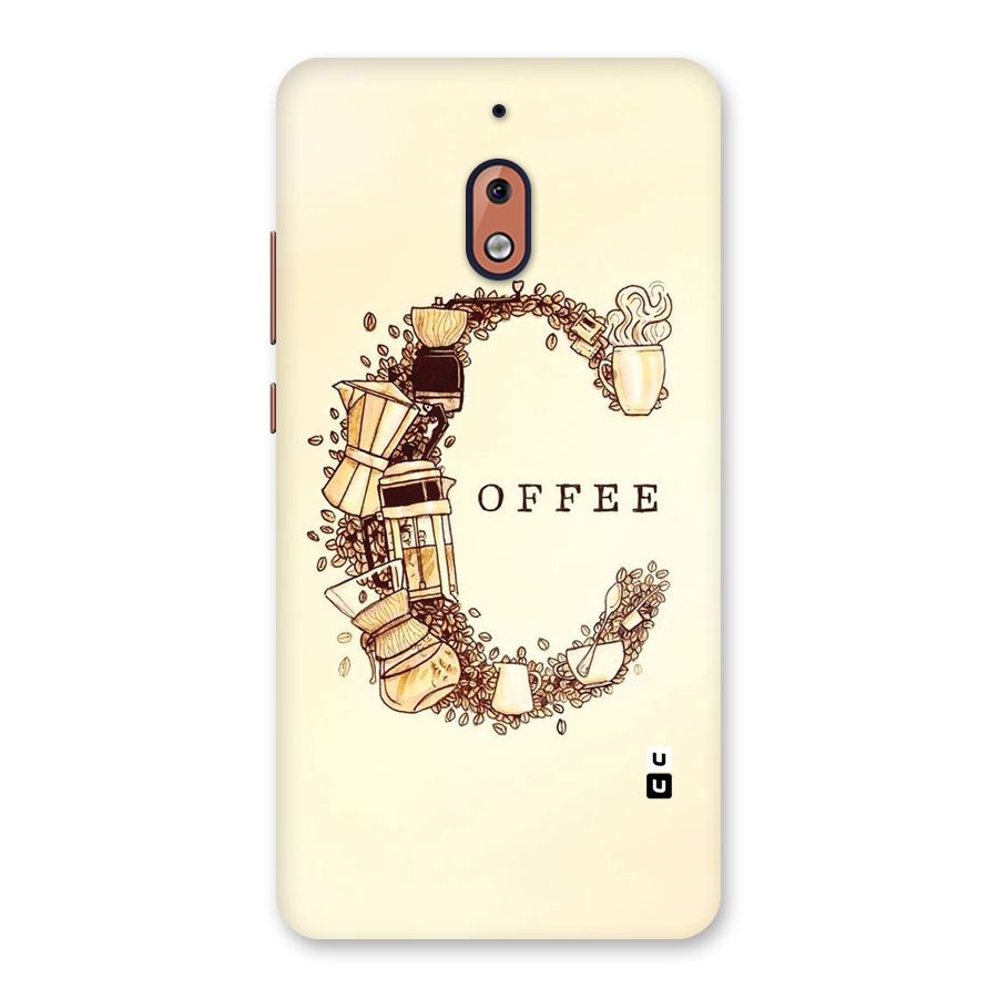 Vintage Coffee Back Case for Nokia 2.1