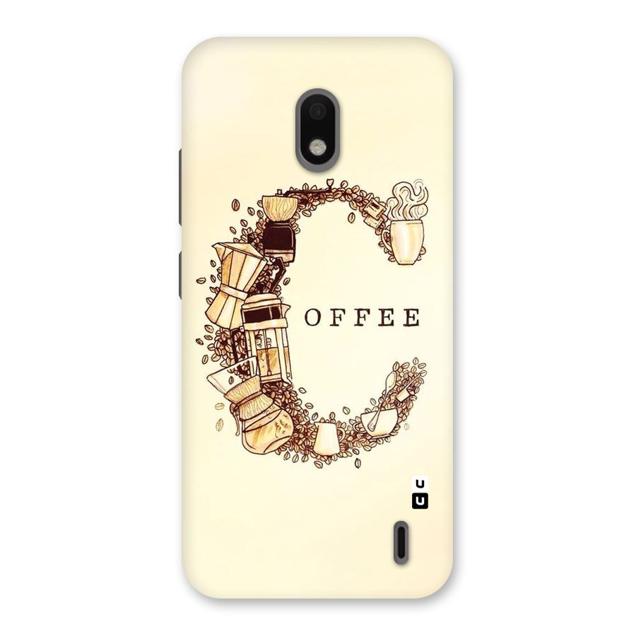 Vintage Coffee Back Case for Nokia 2.2