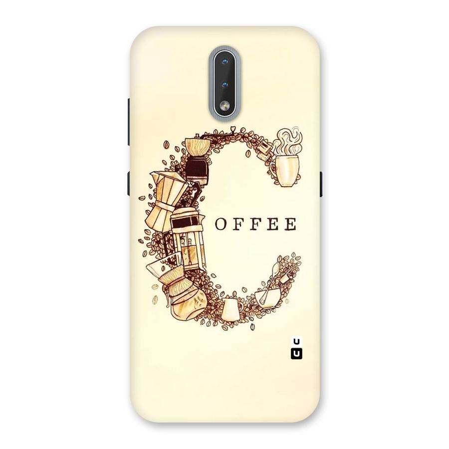 Vintage Coffee Back Case for Nokia 2.3