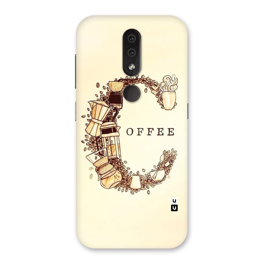 Vintage Coffee Back Case for Nokia 4.2