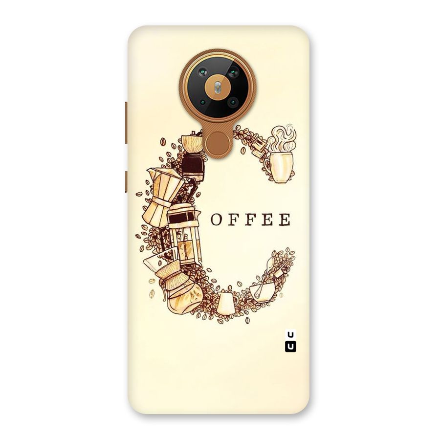 Vintage Coffee Back Case for Nokia 5.3