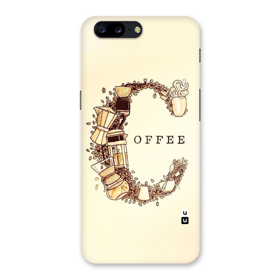 Vintage Coffee Back Case for OnePlus 5