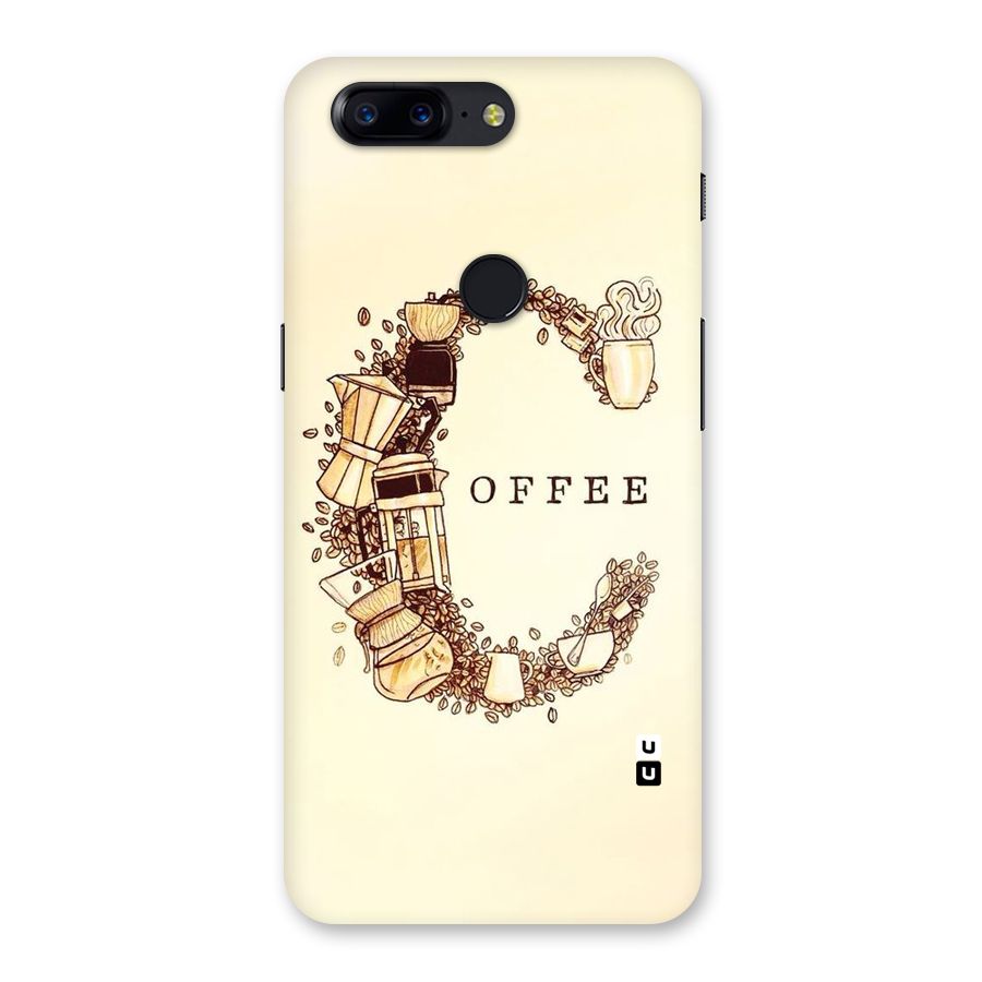 Vintage Coffee Back Case for OnePlus 5T