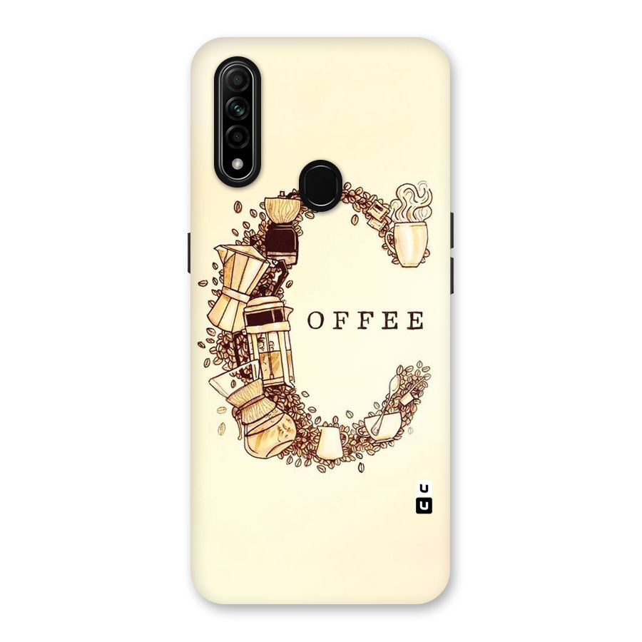 Vintage Coffee Back Case for Oppo A31