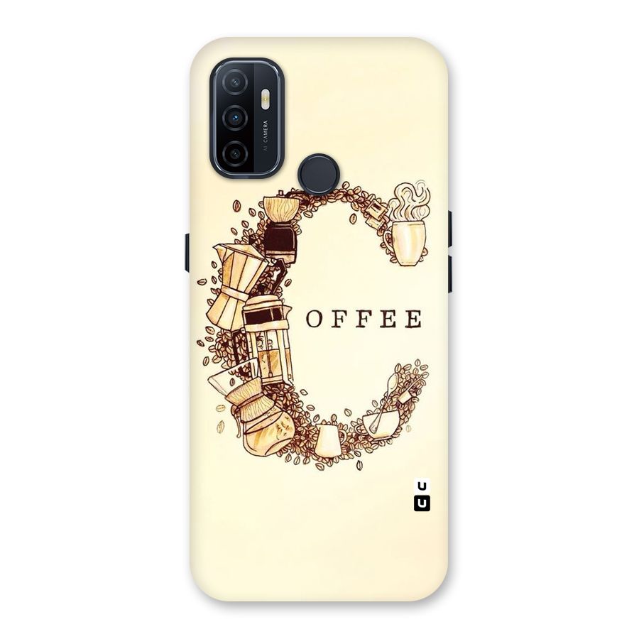 Vintage Coffee Back Case for Oppo A33 (2020)