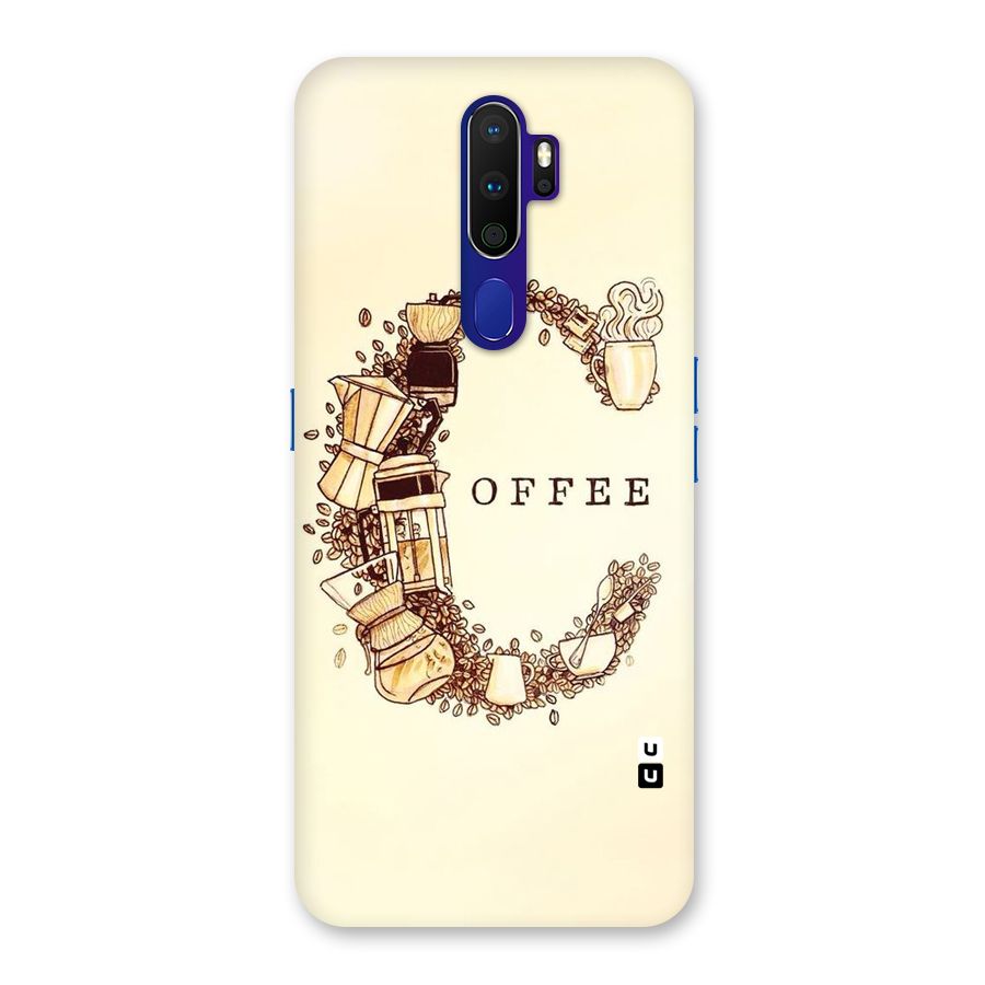 Vintage Coffee Back Case for Oppo A9 (2020)