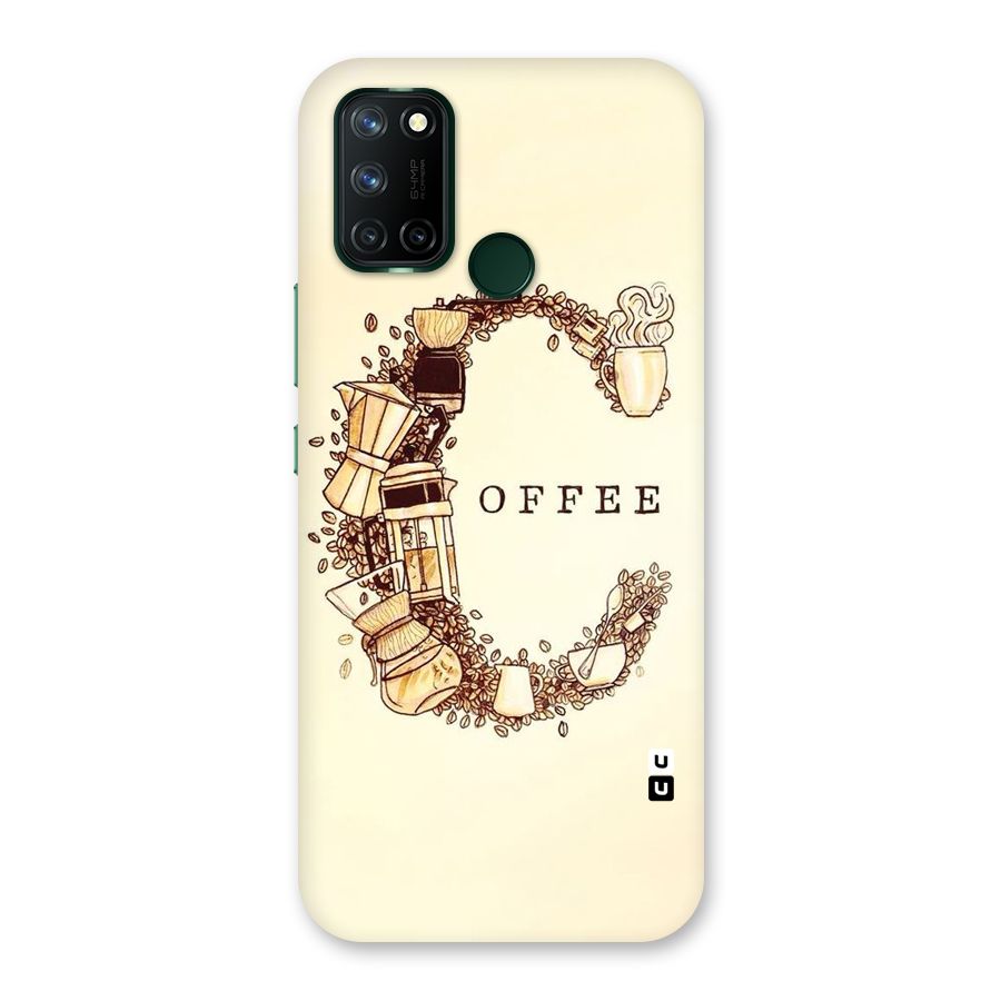 Vintage Coffee Back Case for Realme 7i