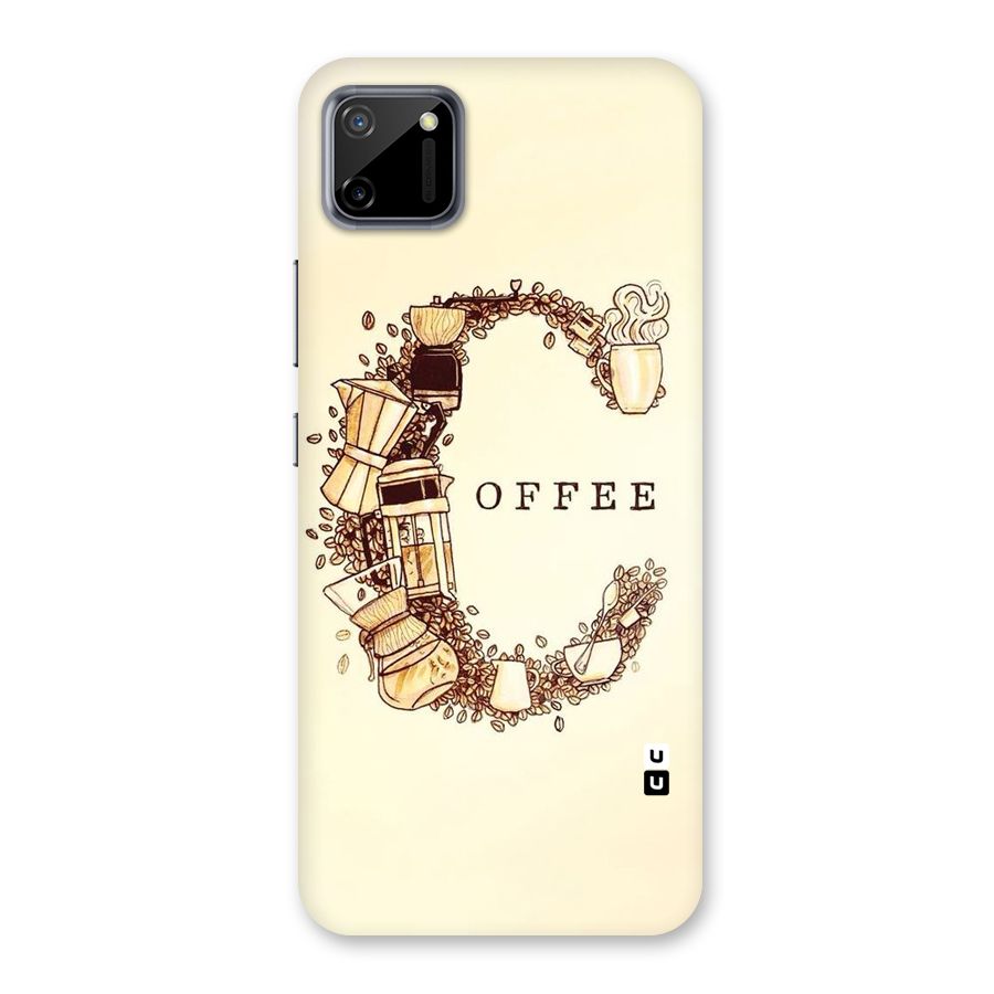 Vintage Coffee Back Case for Realme C11