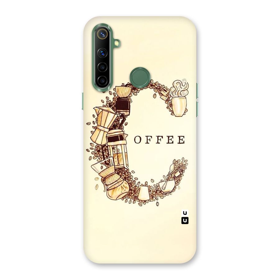 Vintage Coffee Back Case for Realme Narzo 10