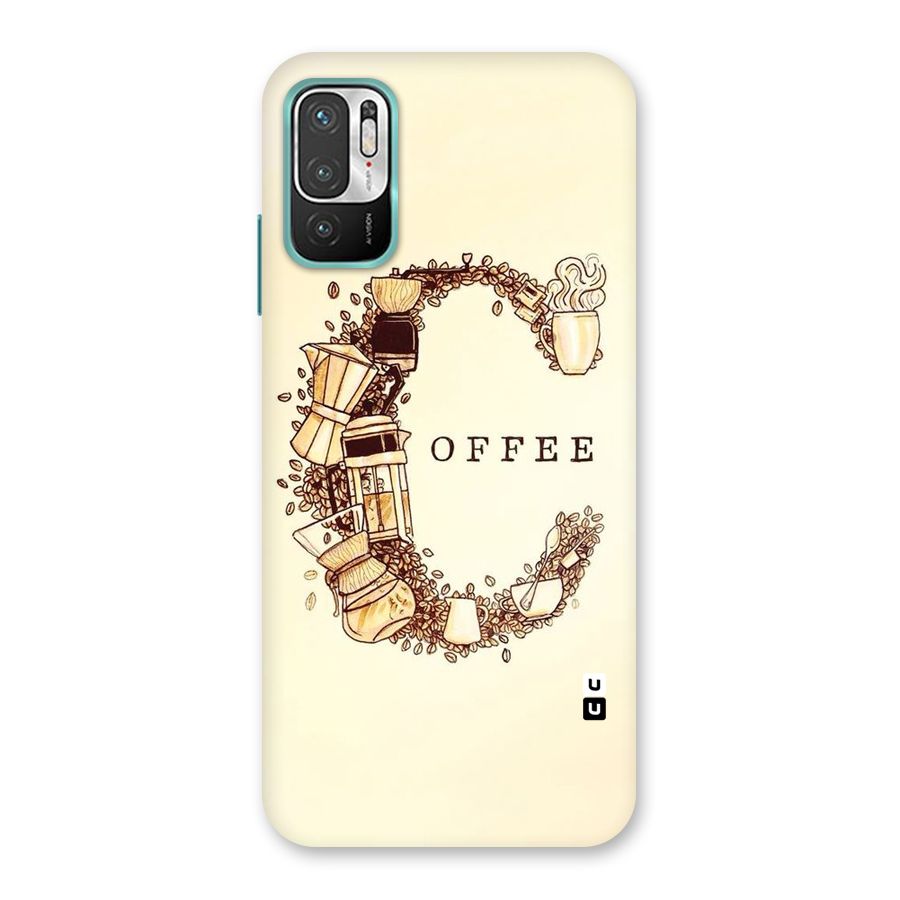 Vintage Coffee Back Case for Redmi Note 10T 5G