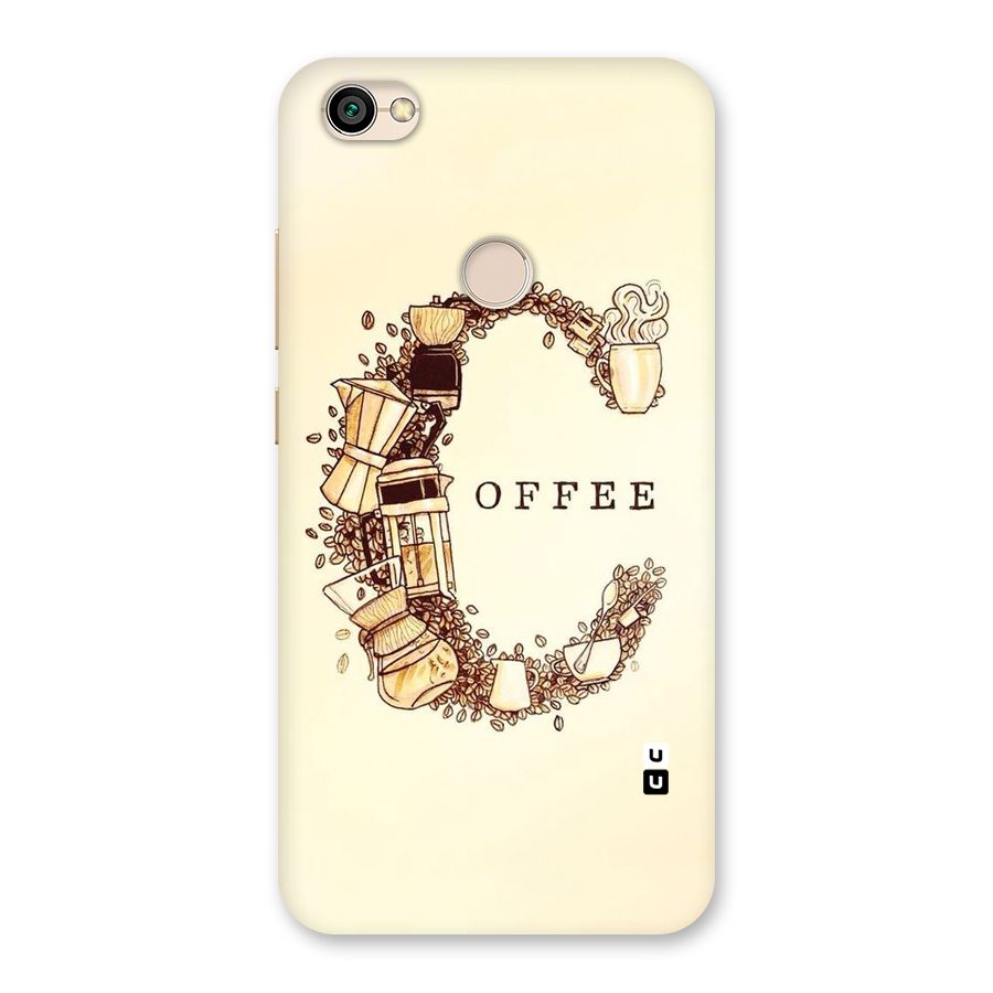Vintage Coffee Back Case for Redmi Y1 2017