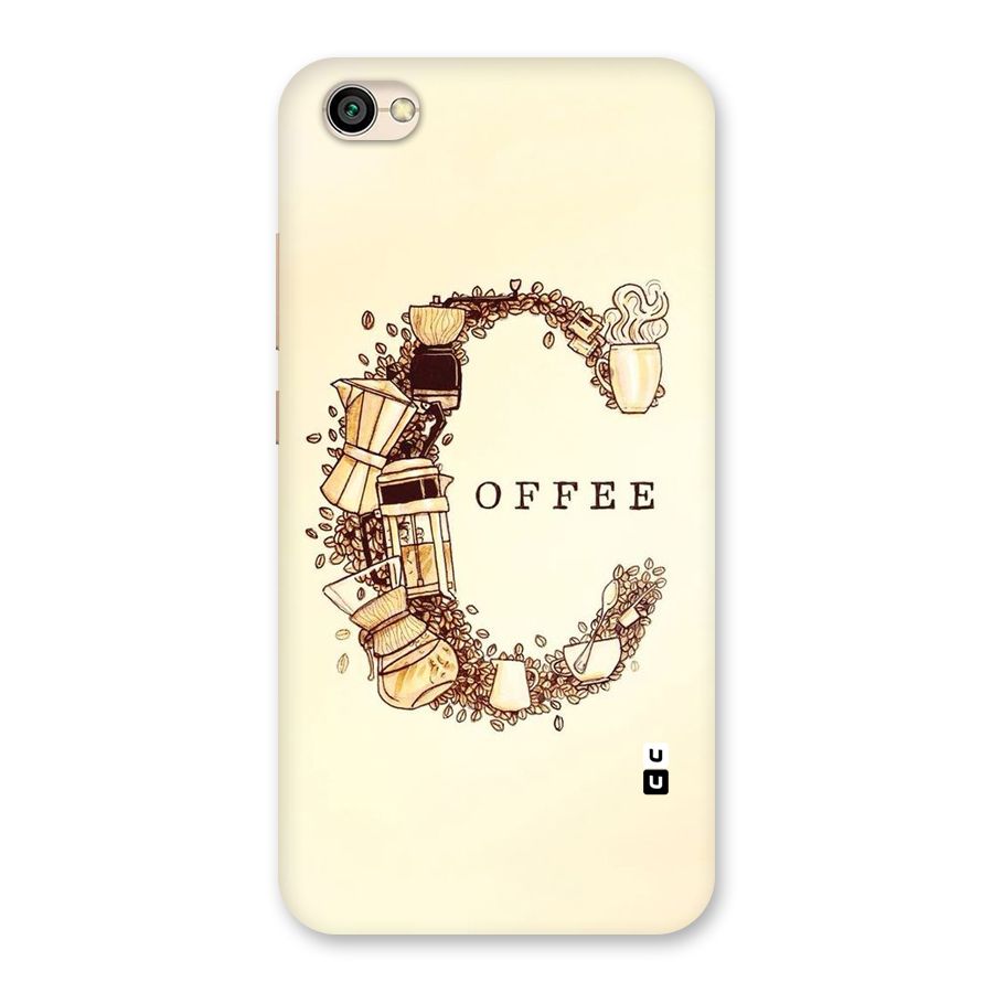 Vintage Coffee Back Case for Redmi Y1 Lite