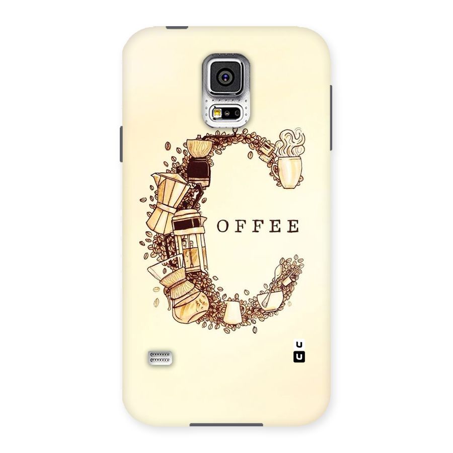 Vintage Coffee Back Case for Samsung Galaxy S5