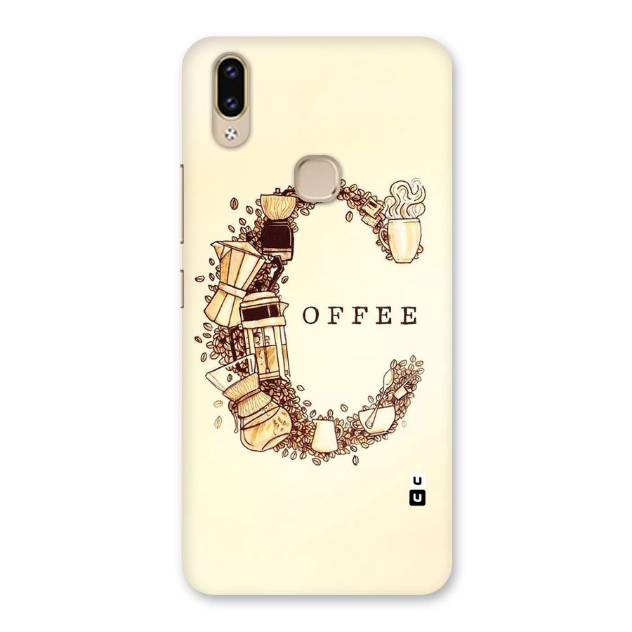 Vintage Coffee Back Case for Vivo V9 Youth